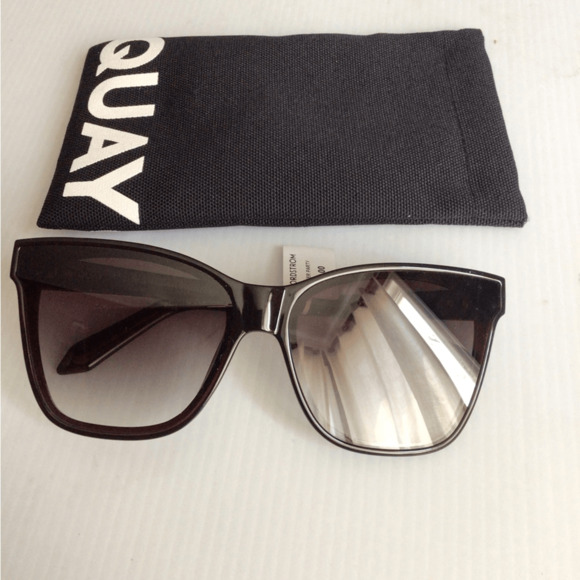 NEW ! Rare Quay Australia After Party Sunglasses chocolate berry